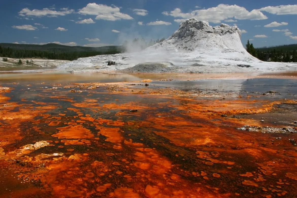 Castle Geyser - Yellowstone 